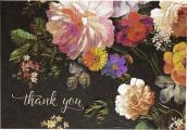 Midnight Floral Thank You Notes (Stationery, Note Cards, Boxed Cards)