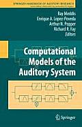 Computational Models of the Auditory System