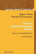 Modern Multidimensional Scaling: Theory and Applications