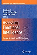 Assessing Emotional Intelligence: Theory, Research, and Applications