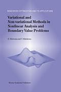 Variational and Non-Variational Methods in Nonlinear Analysis and Boundary Value Problems