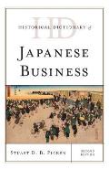 Historical Dictionary of Japanese Business, Second Edition