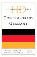 Historical Dictionary of Contemporary Germany, Second Edition