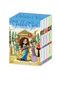 Goddess Girls Boxed Set with Charm Bracelet Athena the Brave Persephone the Phony Aphrodite the Beauty Artemis the Brave