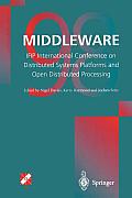 Middleware'98: Ifip International Conference on Distributed Systems Platforms and Open Distributed Processing