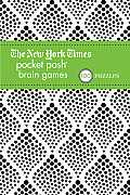 New York Times Pocket Posh Brain Games 2 100 Puzzles