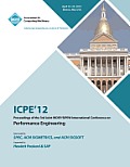 Icpe 12 Proceedings of the 3rd Joint Wosp/Sipew International Conference on Performance Engineering