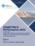 Sigmetrics 16 Sigmetrics Performance Joint International Conference on Measurement and Modelling of Computer Systems