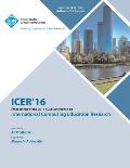 Icer 16 2016 International Computing Education Research Conference