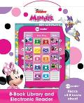 Disney Junior Minnie: Me Reader Electronic Reader and 8-Book Library Sound Book Set [With Other and Battery]