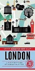 City Scratch-Off Map: London: A Sightseeing Scavenger Hunt