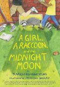 Girl a Raccoon & the Midnight Moon