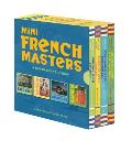 Mini French Masters Boxed Set 4 Board Books Inside Books for Learning Toddler Language Baby Book