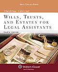 Wills Trusts & Estates for Legal Assistants 4e