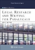 Legal Research & Writing For Paralegals