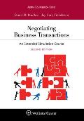 Negotiating Business Transactions: An Extended Simulation Course