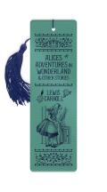 Alice's Adventures in Wonderland Leather Bookmark
