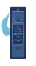 The Iliad and the Odyssey Leather Bookmark