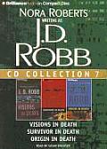 J D Robb CD Collection 7 Visions in Death Survivor in Death Origin in Death