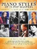 Piano Styles of 23 Pop Masters - Secrets of the Great Contemporary Players (Book/Online Audio) [With CD (Audio)]