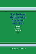 The Gelfand Mathematical Seminars, 1990-1992