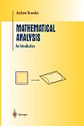 Mathematical Analysis An Introduction