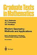 Modern Geometry -- Methods and Applications: Part I: The Geometry of Surfaces, Transformation Groups, and Fields
