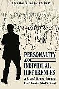 Personality and Individual Differences: A Natural Science Approach