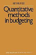 Quantitative Methods in Budgeting