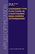 Lagrange-Type Functions in Constrained Non-Convex Optimization