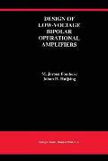 Design of Low-Voltage Bipolar Operational Amplifiers