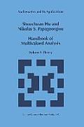 Handbook of Multivalued Analysis: Volume I: Theory