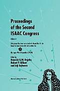 Proceedings of the Second Isaac Congress: Volume 1: This Project Has Been Executed with Grant No. 11-56 from the Commemorative Association for the Jap