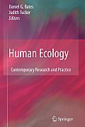 Human Ecology: Contemporary Research and Practice