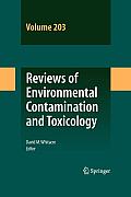 Reviews of Environmental Contamination and Toxicology Vol 203