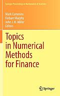Topics in Numerical Methods for Finance