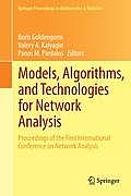Models, Algorithms, and Technologies for Network Analysis: Proceedings of the First International Conference on Network Analysis