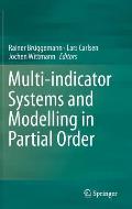 Multi-Indicator Systems and Modelling in Partial Order