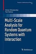 Multi Scale Analysis for Random Quantum Systems with Interaction