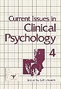 Current Issues in Clinical Psychology: Volume 4