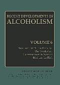 Recent Developments in Alcoholism: Volume 6