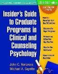 Insiders Guide To Graduate Programs In Clinical & Counseling Psychology 2016 2017 Edition