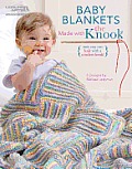 Baby Blankets Made with the Knook Leisure Arts 5777