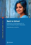 Back to School: Pathways for Reengagement of Out-Of-School Youth in Education