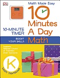 10 Minutes a Day Math Grade K