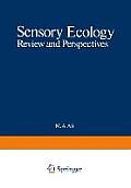 Sensory Ecology: Review and Perspectives