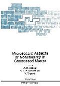 Microscopic Aspects of Nonlinearity in Condensed Matter