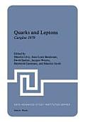 Quarks and Leptons: Carg?se 1979