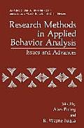 Research Methods in Applied Behavior Analysis: Issues and Advances