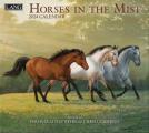 Horses in the Mist 2024 Wall Calendar